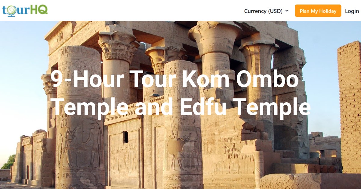 9-Hour Tour Kom Ombo Temple and Edfu Temple