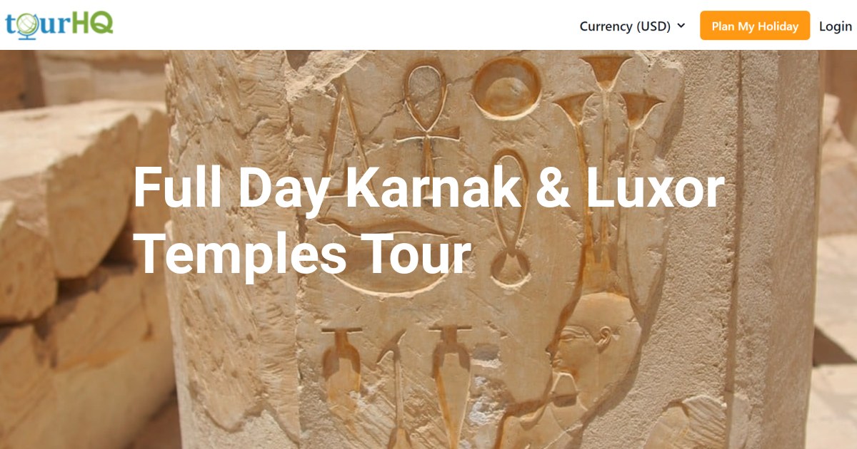Full Day Karnak & Luxor Temples Tour