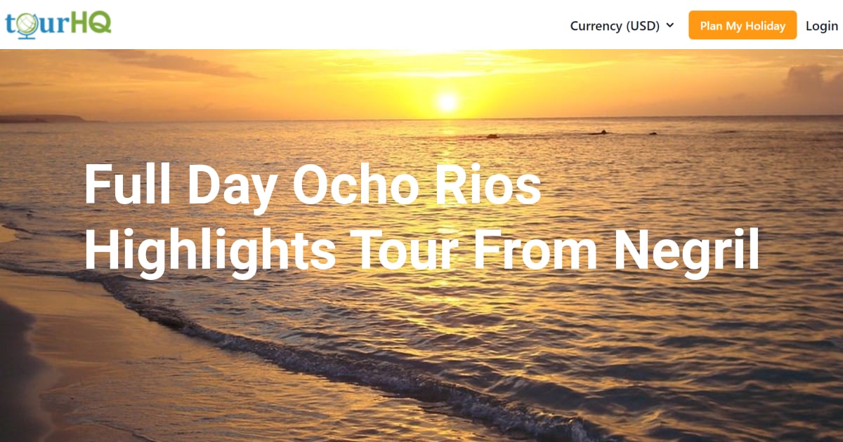 Full Day Ocho Rios Highlights Tour From Negril