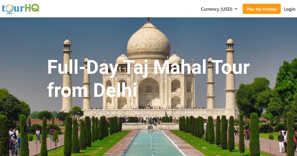Full-Day Taj Mahal Tour from Delhi