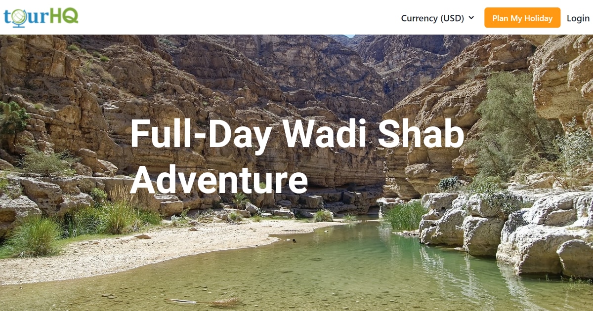 Full-Day Wadi Shab Adventure
