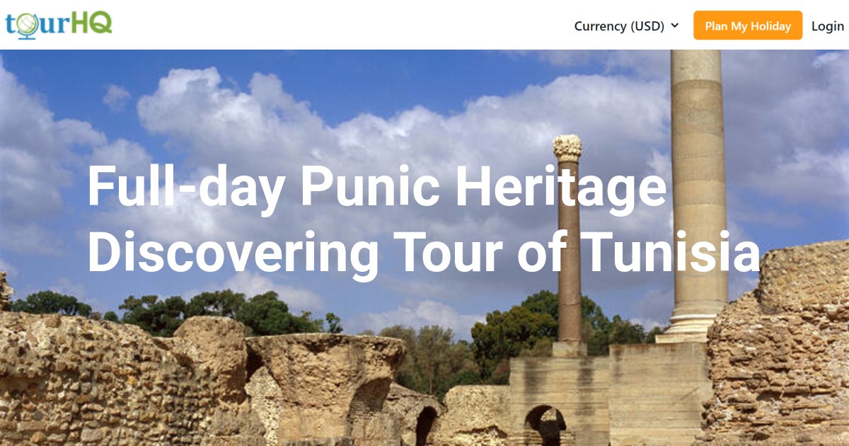 Full-day Punic Heritage Discovering Tour of Tunisia