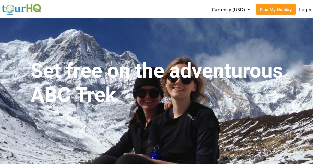 Set free on the adventurous ABC Trek