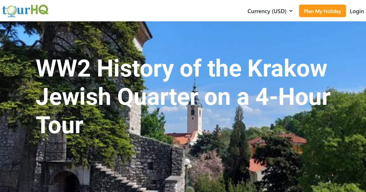 WW2 History of the Krakow Jewish Quarter on a 4-Hour Tour