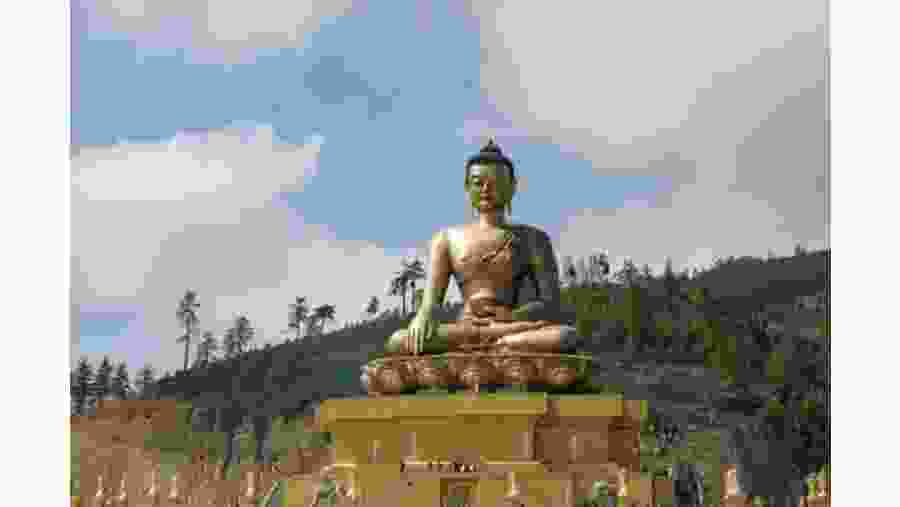 See the Big Buddha Statue in Thimphu