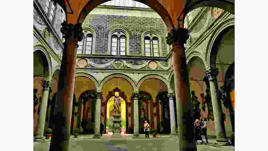 Courtyard of Palazzo Medici Riccardi