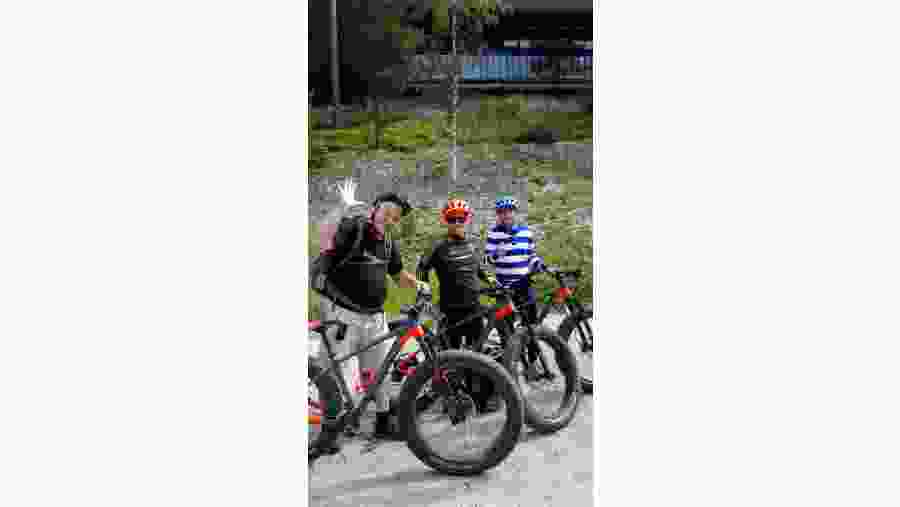 Fatbiking in Nuuksio National Park