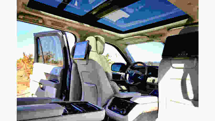 Interior of Lincoln Navigator