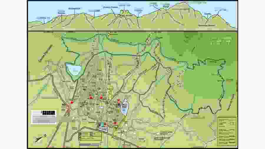 Kirstenbosch Garden Map