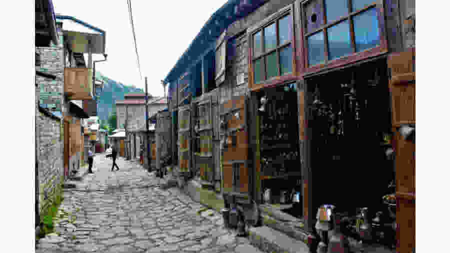 Cobble Street, Baku, Azerbaijan