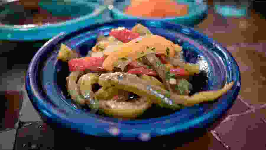 Up close with the food