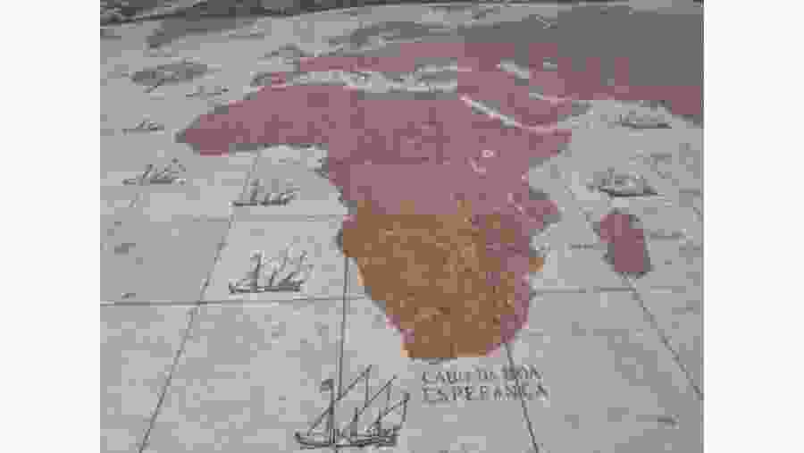 Old Map Of The World