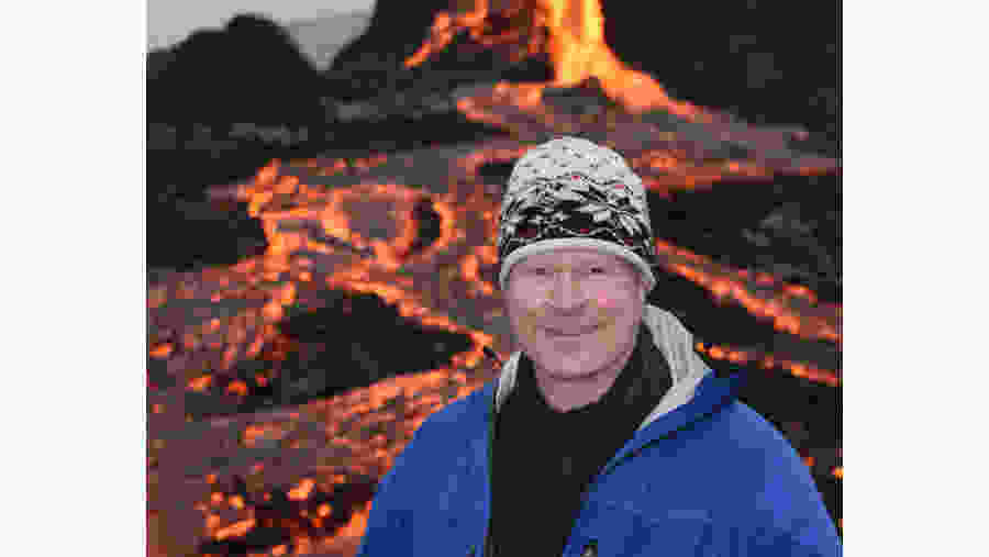 Our guide during the 2021 eruption