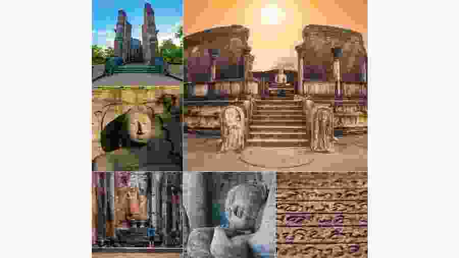 Sculptures of Buddha 