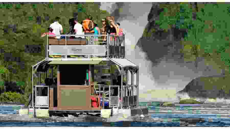 Boat Cruise at Nile River Murchison  Falls