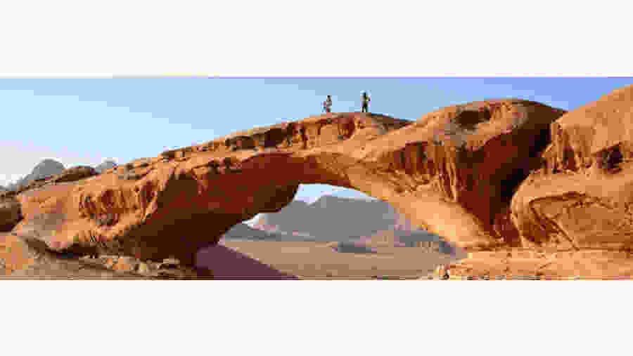 See Sandstone Arches at Wadi Rum