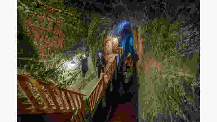 Descend into the Bochnia Salt Mine