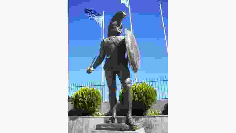 King Leonidas Statue