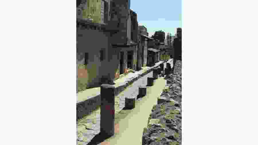 Herculaneum town streets