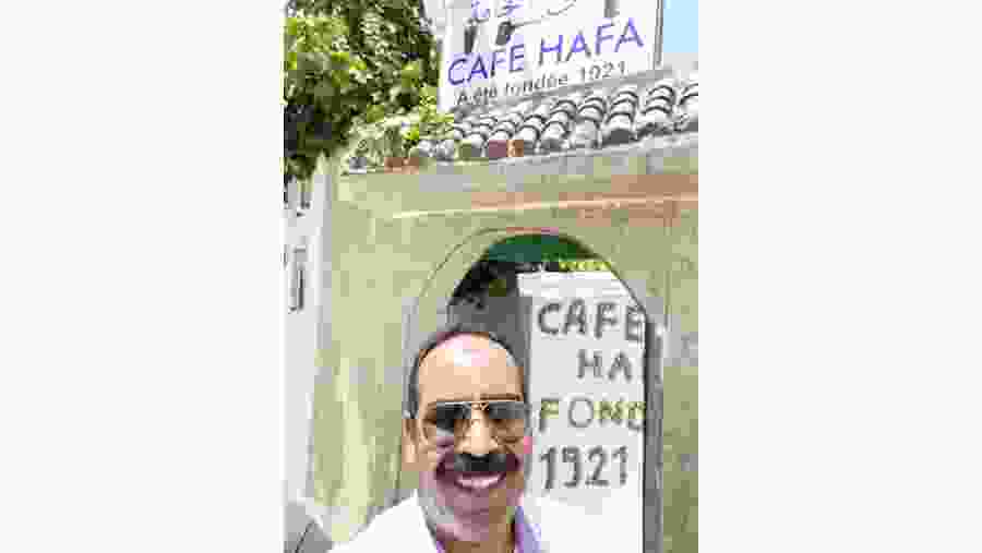 Famous Cafe Hafa 1921- Tangier