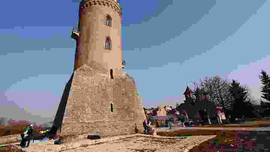 Sunset Tower of Princely Court, Romania