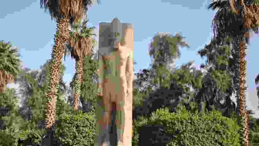 Visit the Ramses II statue