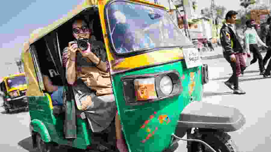 Tuk Tuk Ride in Agra