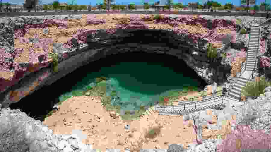 Swim in Bimmah Sinkhole