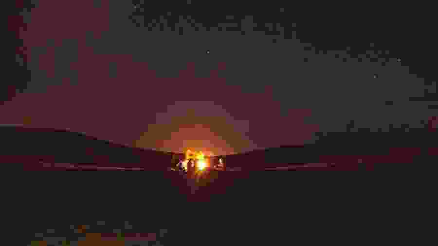 Starry Night in the Merzouga Desert