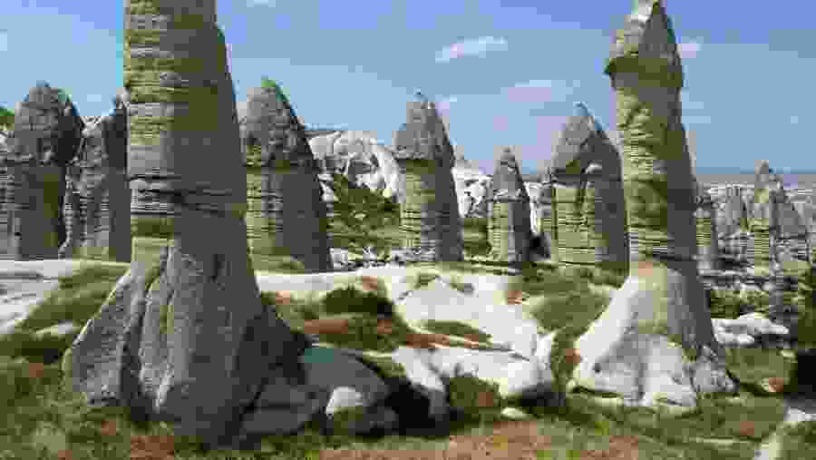 Fireplaces at Cappadocia