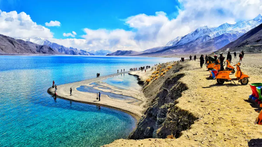 Pangong Tso Lake, Ladakh, India
