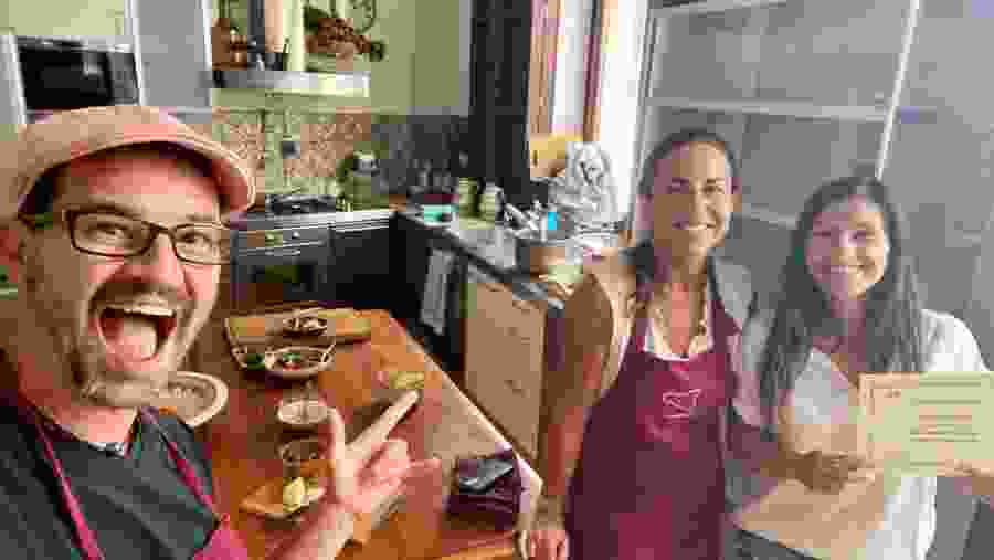 Travellers in Sicily