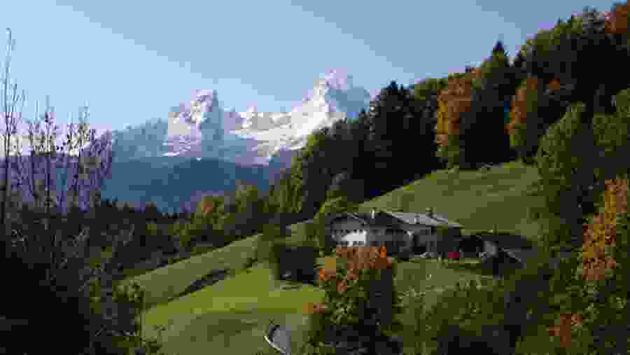 View of Berchtesgaden, Germany