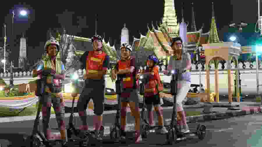 Bangkok e-scooter tour, Thailand
