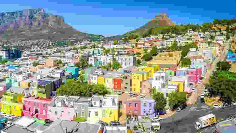 Bo-Kaap with its colourful houses