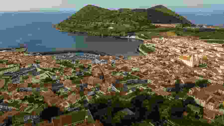 City view of Terceira Island