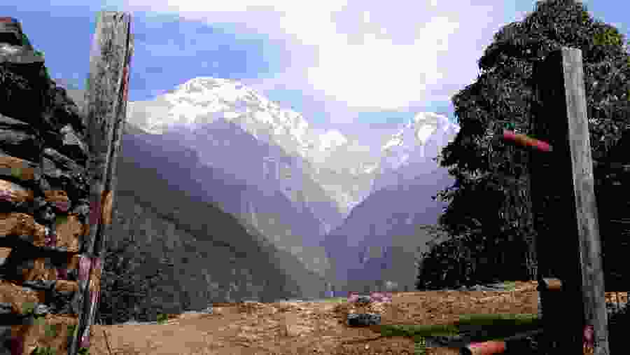 Breathtaking view during the trek