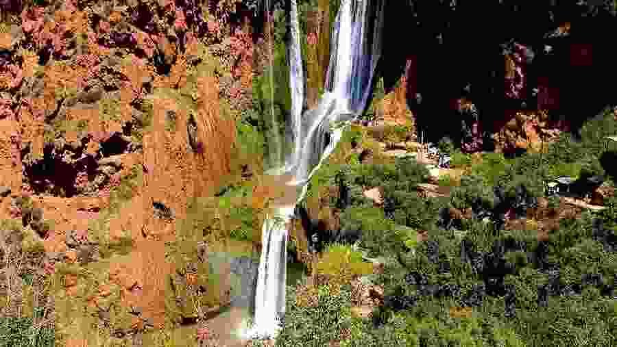 The mesmerising Ouzoud waterfalls