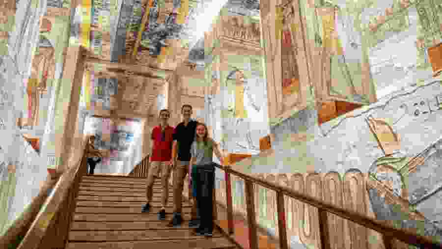 Travellers in the Valley of the Kings