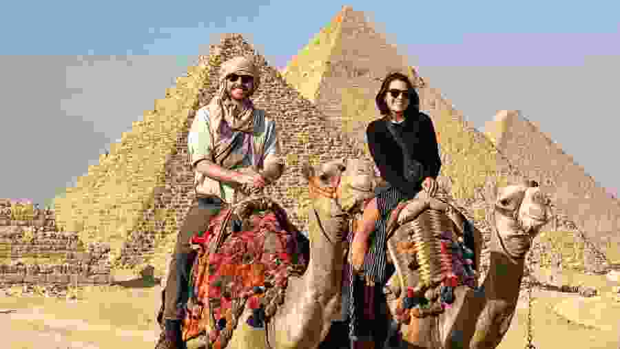 Travellers at Egypt