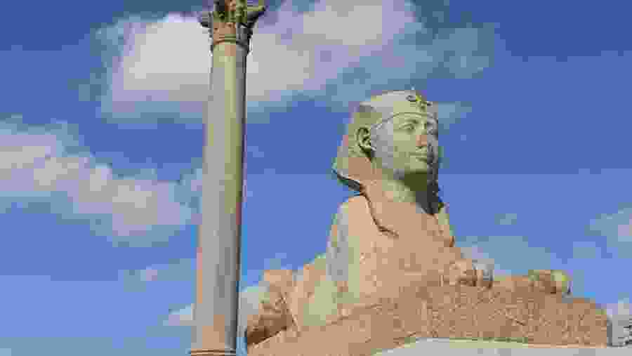 Pompey's Pillar Alexandria