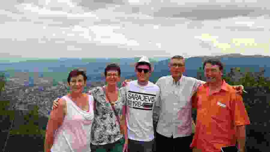 Bird Eye View of Sarajevo