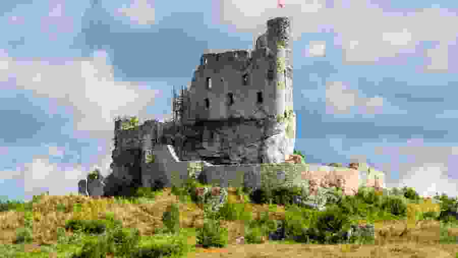 Castle in Mirów Poland