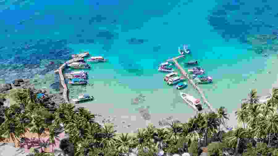 Enjoy a delightful afternoon and evening exploring two stunning islands