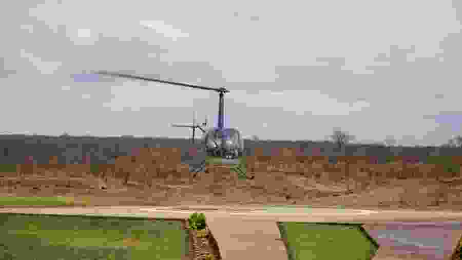 Helicopter Ride of The Victoria Falls