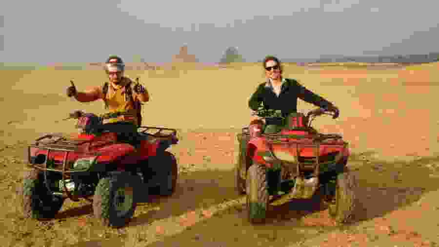 Go Quad biking at Giza Pyramids