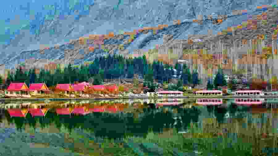 Delight in the picturesque landscape of the Khachura Lakes