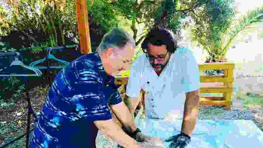Learn cooking Italian dishes with the chef