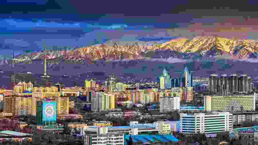Almaty Cityscape.