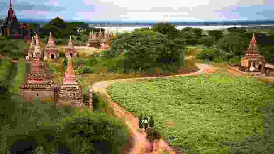 Bagan Temple view